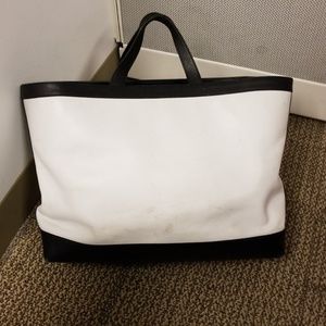 Gigantic Ralph Lauren leather tote